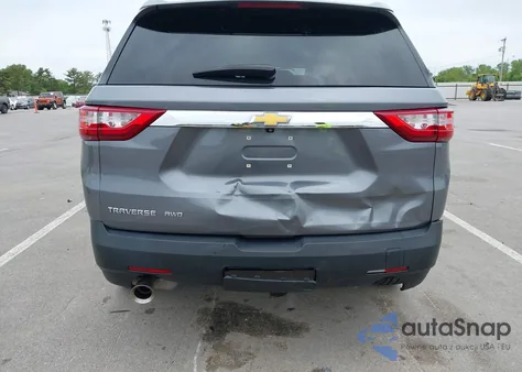 2021 Chevrolet Traverse Awd Ls из США, поврежденный, VIN 1GNEVFKW5MJ138247